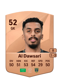 Mohammed Al Dawsari Common 52 OVR