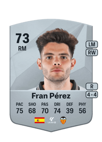 Fran Pérez Common 73 OVR