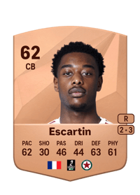 Josué Escartin Common 62 OVR