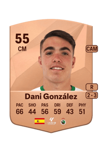 Dani González Common 55 OVR