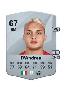Luca D'Andrea Common 67 OVR