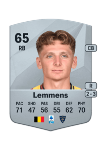 Mats Lemmens Common 65 OVR