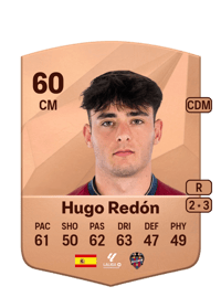 Hugo Redón Common 60 OVR