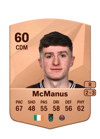 James McManus Common 60 OVR