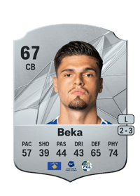 Ismajl Beka Rare 67 OVR