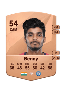 Emil Benny Common 54 OVR