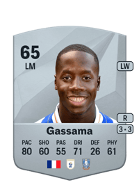 Djeidi Gassama Common 65 OVR