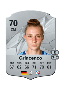 Alisa Grincenco Rare 70 OVR