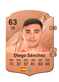 Diego Sánchez Rare 63 OVR