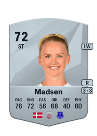 Rikke Madsen Common 72 OVR