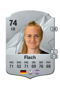 Paula Flach Rare 74 OVR