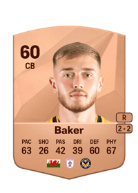 Matt Baker Common 60 OVR