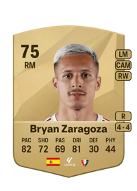 Bryan Zaragoza Common 75 OVR