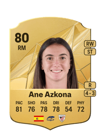 Ane Azkona Rare 80 OVR