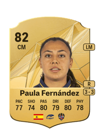 Paula Fernández Rare 82 OVR