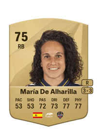 María De Alharilla Common 75 OVR