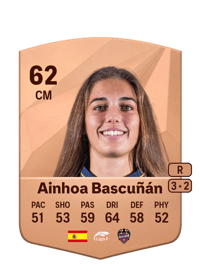 Ainhoa Bascuñán Common 62 OVR