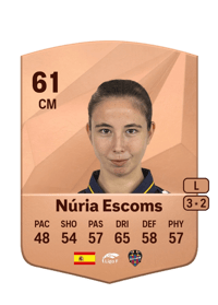 Núria Escoms Common 61 OVR