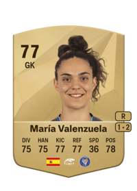 María Valenzuela Common 77 OVR