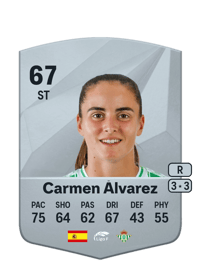 Carmen Álvarez Common 67 OVR