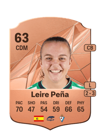 Leire Peña Rare 63 OVR