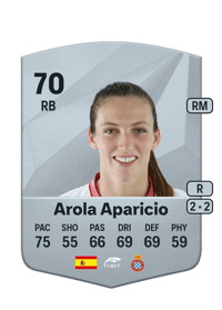 Arola Aparicio Common 70 OVR