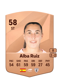 Alba Ruiz Common 58 OVR