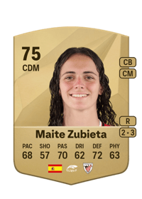 Maite Zubieta Common 75 OVR