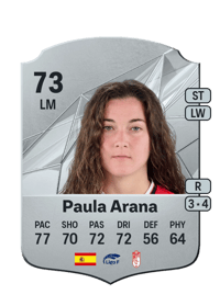 Paula Arana Rare 73 OVR
