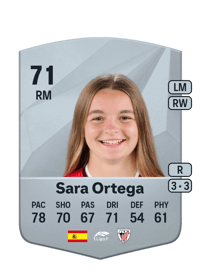 Sara Ortega Common 71 OVR