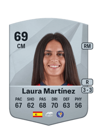 Laura Martínez Common 69 OVR