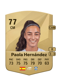 Paola Hernández Common 77 OVR