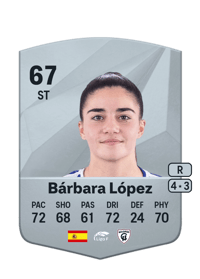 Bárbara López Common 67 OVR
