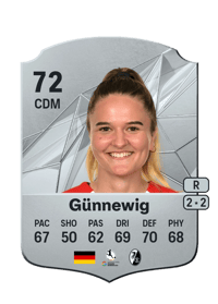 Noreen Günnewig Rare 72 OVR