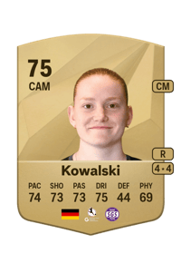 Natasha Kowalski Common 75 OVR