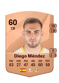 Diego Méndez Common 60 OVR