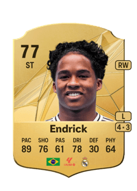 Endrick Rare 77 OVR