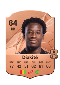 Ibrahim Diakité Rare 64 OVR