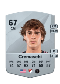 Benjamin Cremaschi Common 67 OVR