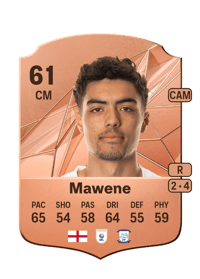 Noah Mawene Rare 61 OVR