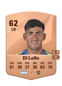 Lautaro Di Lollo Common 62 OVR