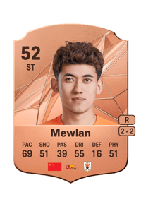 Mijit Mewlan Rare 52 OVR