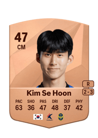 Kim Se Hoon Common 47 OVR
