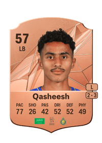 Majed Qasheesh Rare 57 OVR