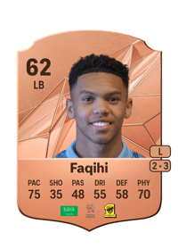 Muath Faqihi Rare 62 OVR