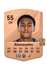 Isak Alemayehu Common 55 OVR