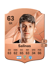Edilson Salinas Rare 63 OVR