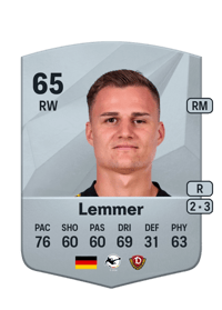 Jakob Lemmer Common 65 OVR