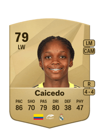 Linda Caicedo Common 79 OVR