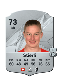 Julia Stierli Rare 73 OVR